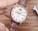 Perfect replica of Longines rose gold case brown leather strap men's watch 41mm (2)_th.jpg